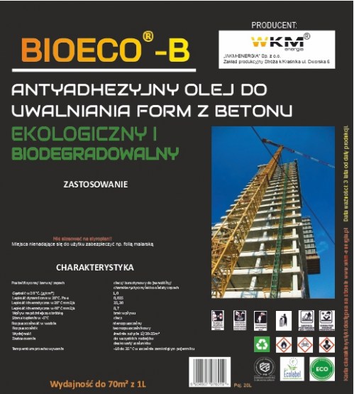 BIOECO-B etykieta 20L